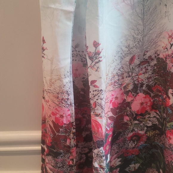 NWT Womens Floral Sleeveless 1X Lightweight OrderPlus - Picture 5 of 11